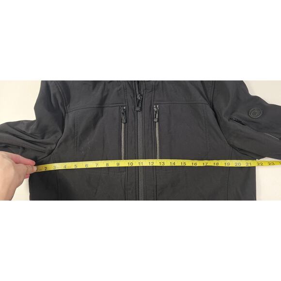 Calvin klein element wind water resistant stretch performance jacket black S men - Picture 8 of 8